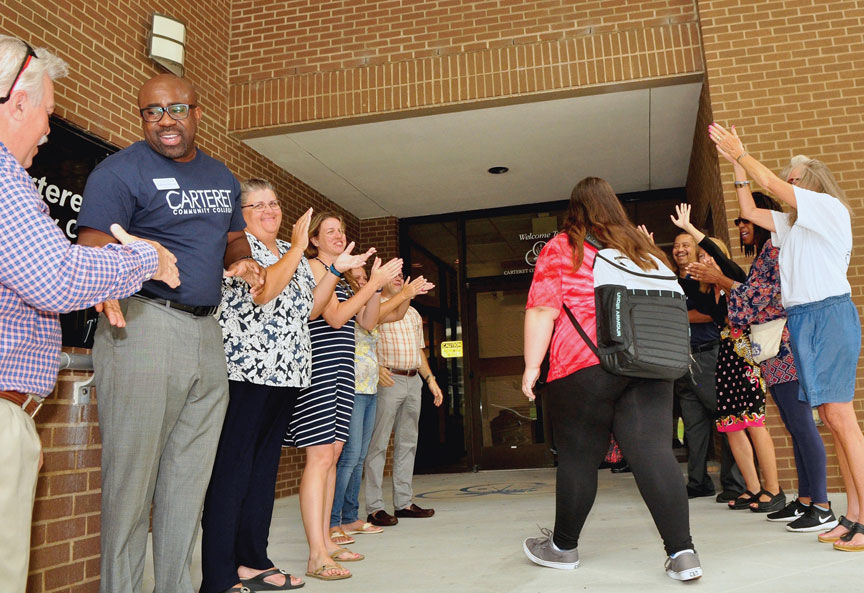 MaST students report to classes